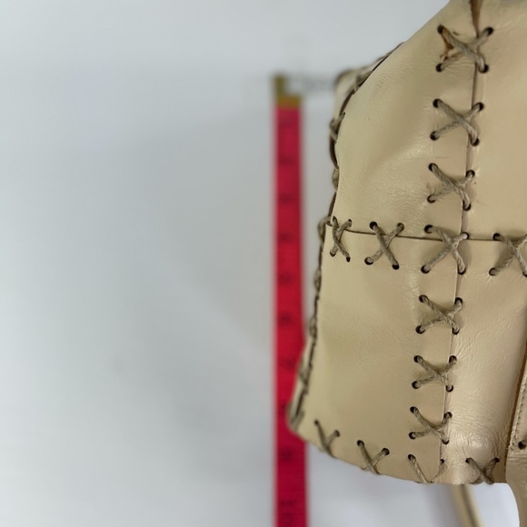 Authentic Berge Italian Leather Patchwork Purse! - Picture 9 of 11